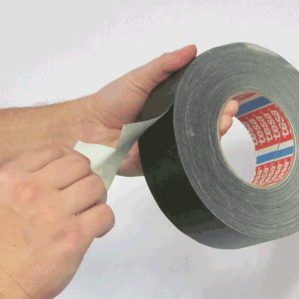 Tesa Gewebeband 2 Rollen Tesa Extra Power Gewebeband – Super Starkes Klebeband, 19mm Breit, 2,75m Lang, In Schwarz Gewebeband Stark Schwarz - Foto 4