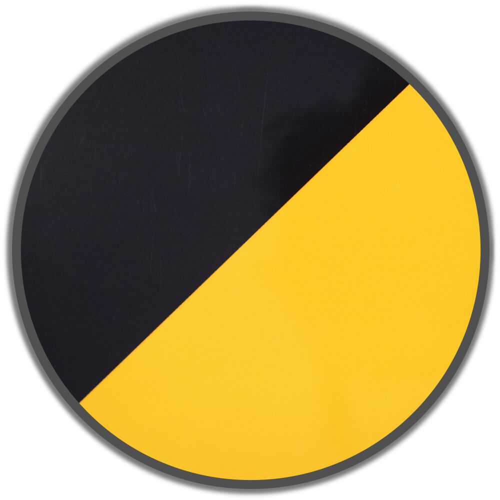 Vsafety Warnschild „Achtung Scharfe Klingen“ – Selbstklebend, 300x100 Mm, Schwarz/gelb Nach EN-ISO 7010