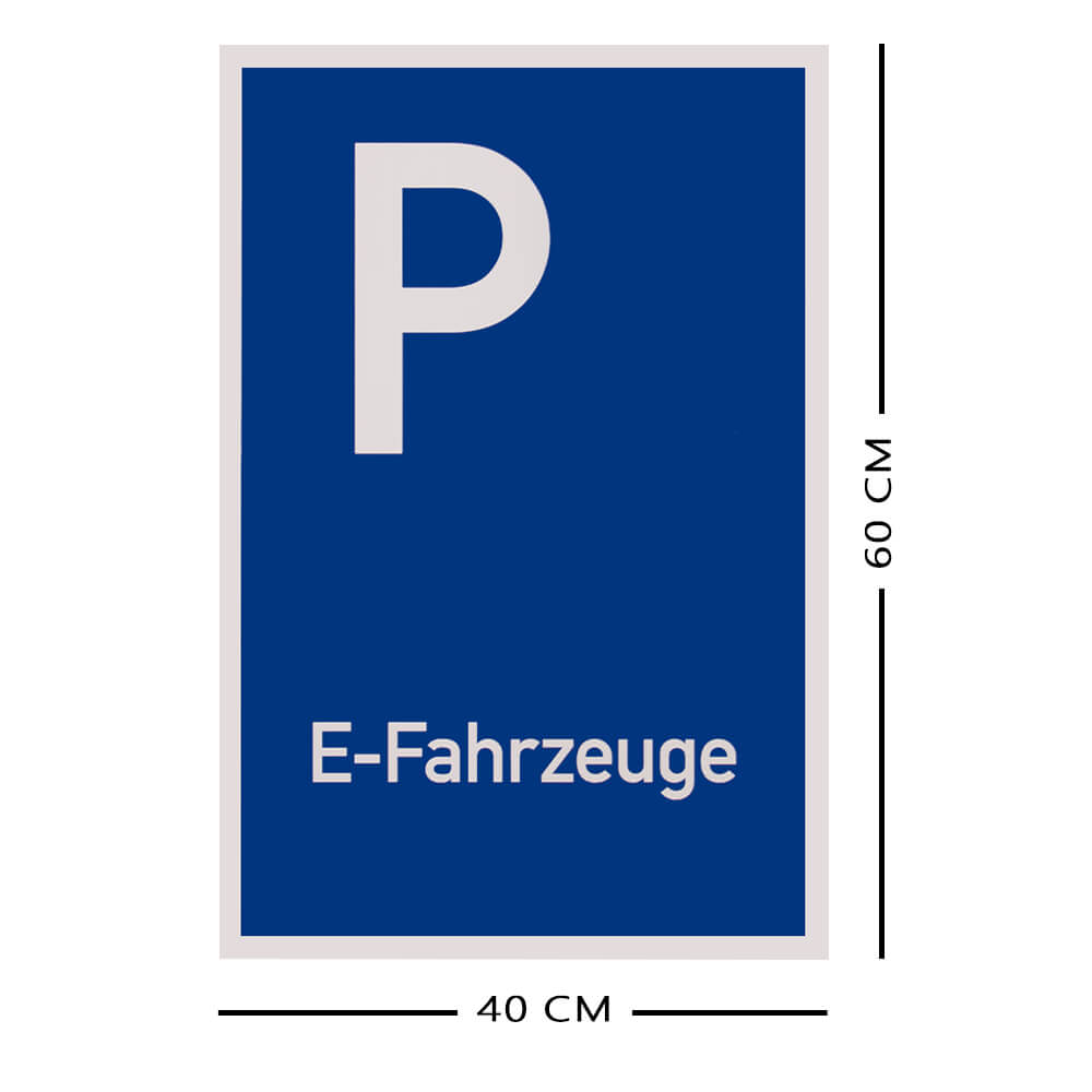 Behindertenparkplatz-Schild – 45,7 X 30,5 Cm, Aluminium, Reflektierend, Wetterfest
