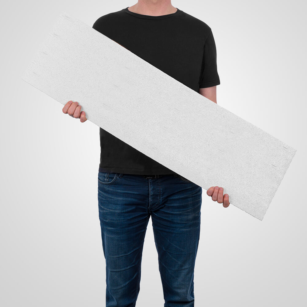 PREMARK Fahrbahnmarkierung – Weiß, 10 Cm Breit, 6 Rollen à 5 M – Thermoplastische Straßenmarkierung Zum Aufbrennen, Rutschfest, Langlebig