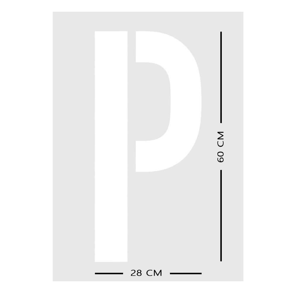 Produktbild von 30cm Große Zahlen SchablonenWiederverwendbare Kunststoff