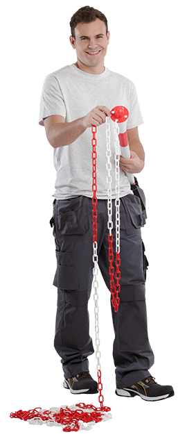 Kette und Pfosten Model