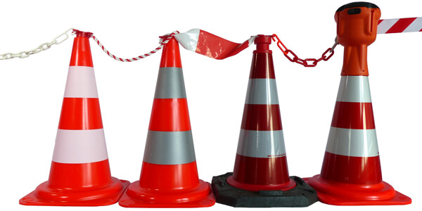 Leitkegel Verbindungsmöglichkeiten