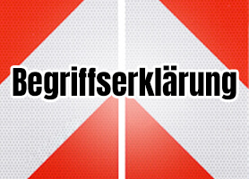 Links und Rechtsweisende Markierung