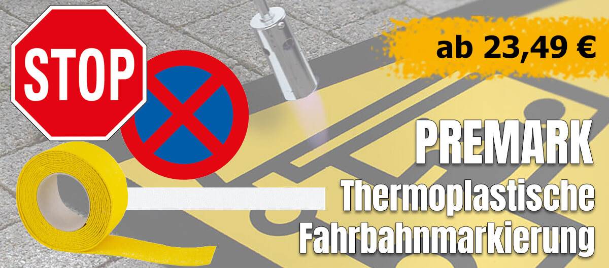 PREMARK Thermoplastische Fahrbahnmarkierung