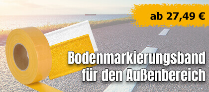 Bodenmarkierungsbänder für den Außenbereich