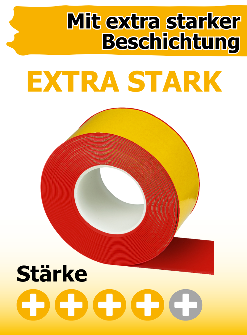 Bodenmarkierungsband Extra Stark