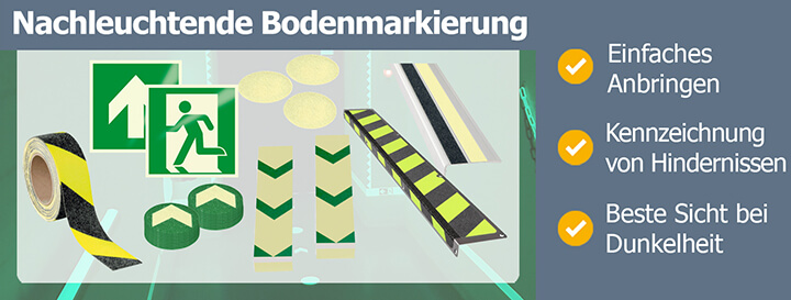 Nachleuchtende Produkte