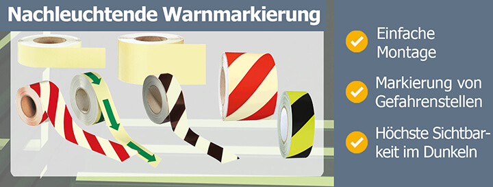 Nachleuchtende Produkte