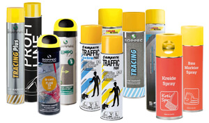 Markierungsfarben in vielen Varianten Eine große Auswahl an Markierungsfarben