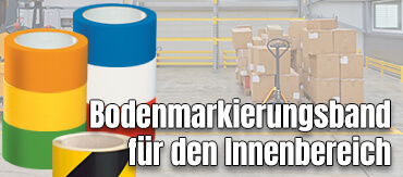 Markenqualität mit unserern Bodenmarkierungsbändern