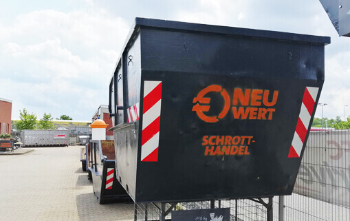 Container Warnmarkierung Beispiel