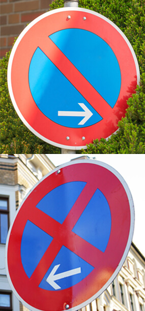 Halteverbot Beispiel