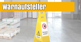 Warnaufsteller