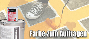 Markierungsfarbe zum Auftragen