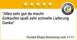 Markierungsshop Trusted Shop Bewertungen