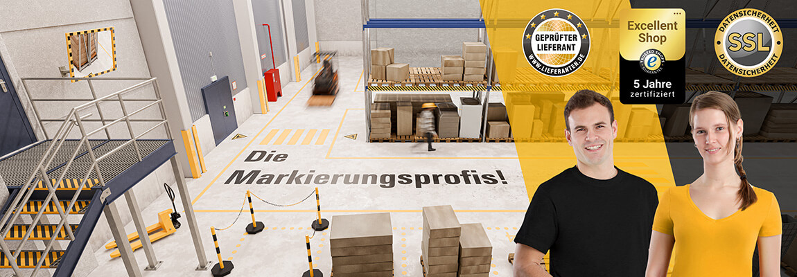 Willkommen im neuen Markierungsshop
