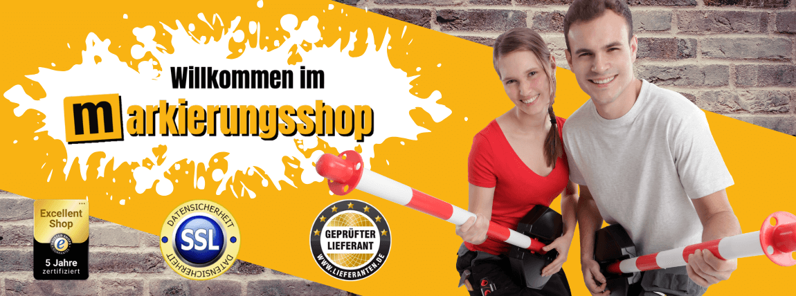 Willkommen im neuen Markierungsshop