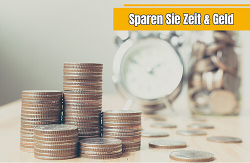 Großkunde Zeit und Geld sparen