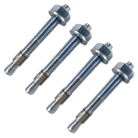 ROBUSTO Durchsteckanker, Stahl, 12/10, Ø 12 mm, 10,5 cm