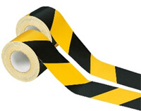 Gelb Weiß gestreift