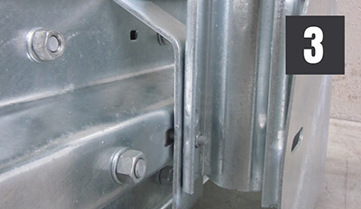 Aufbauanleitung für Säulenschutz