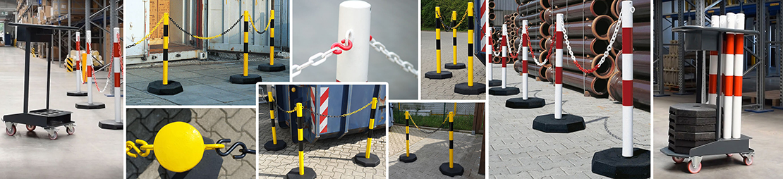 Kettenpfosten-Sets STAHL in der Übersicht 