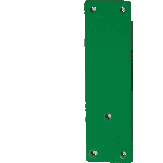 Türwächter-Montageplatte für eine Vollglastür